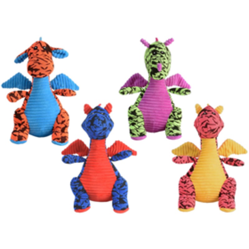 Multipet Dragon Plush Dog Toy