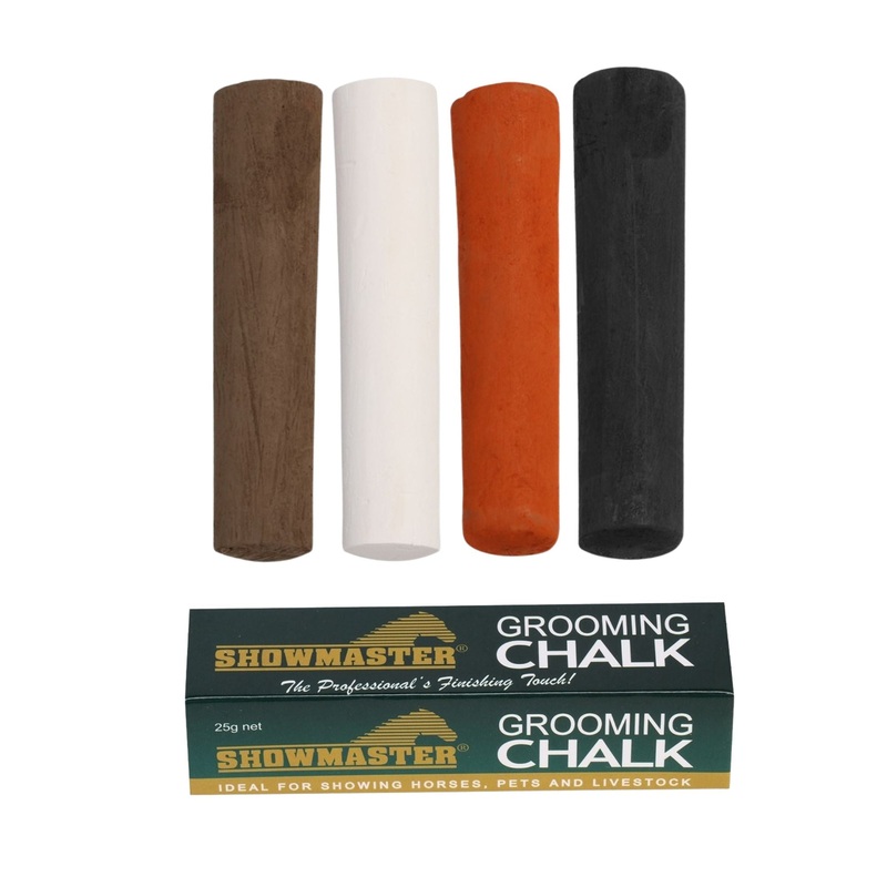 Showmaster Grooming Chalk|Black|Brown|Chestnut|French White