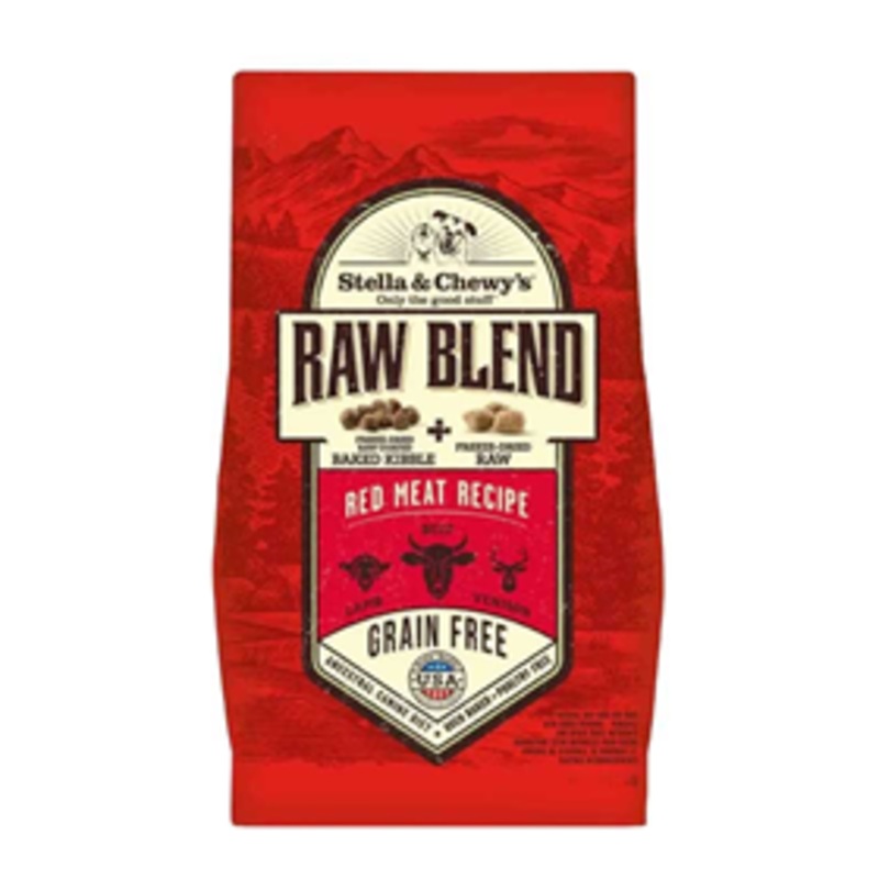 Stella and Chewy’s Raw Blend Red Meat Recipe Kibble 3.5 lbs