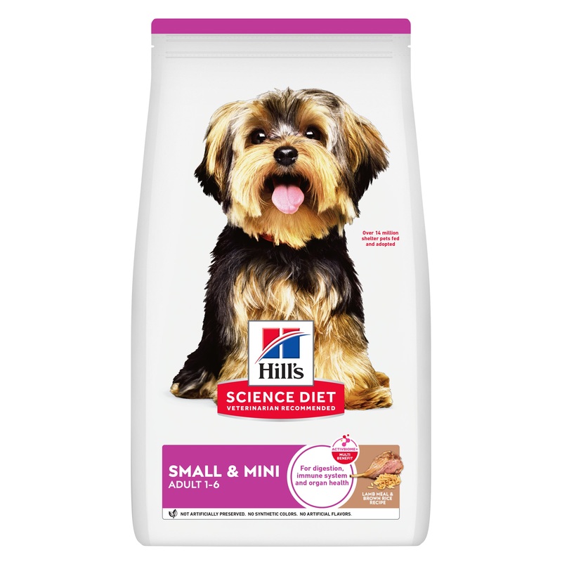 Hill’s Science Diet Adult Small and Mini Lamb & Rice Dry Dog Food 2.04kg