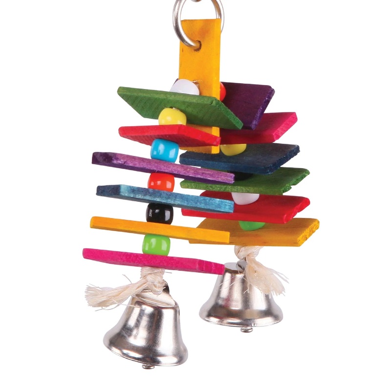 Kazoo Arch Chips and Bells Bird Toy Small