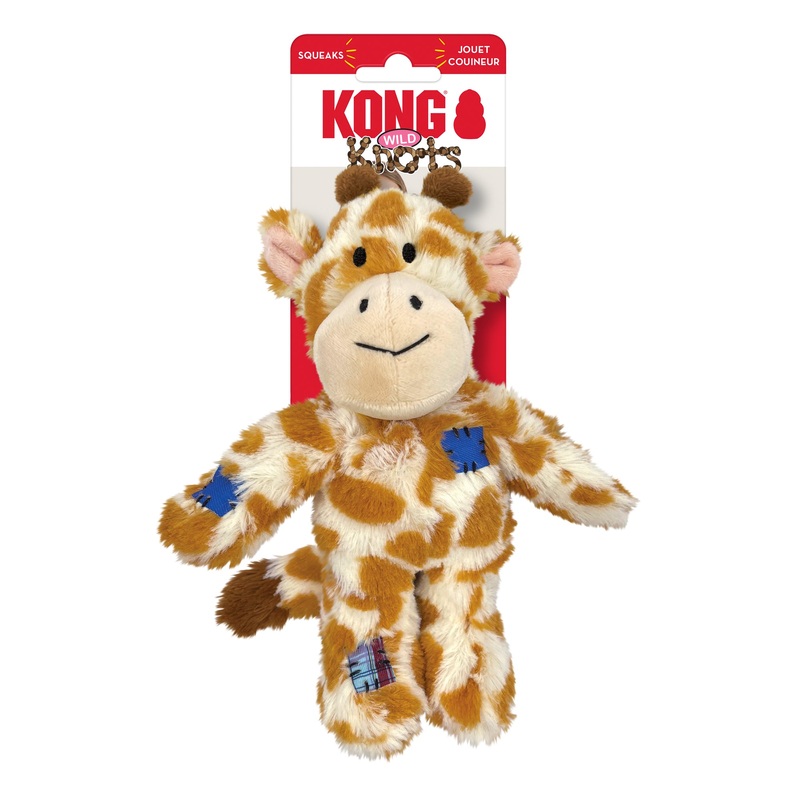 KONG Wild Knots Giraffe|Small/Medium|Medium/Large