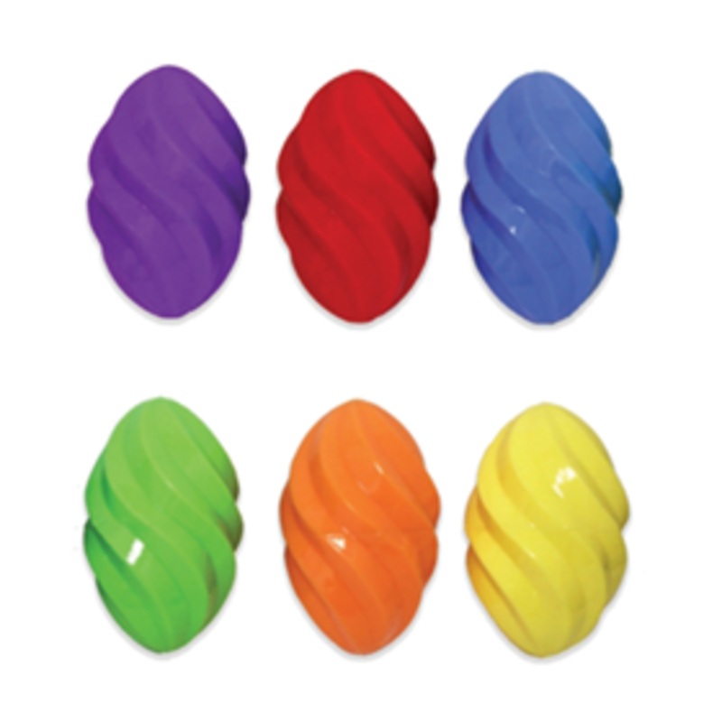 Multipet Ruff Enuff Spiral Football 6.5 in.