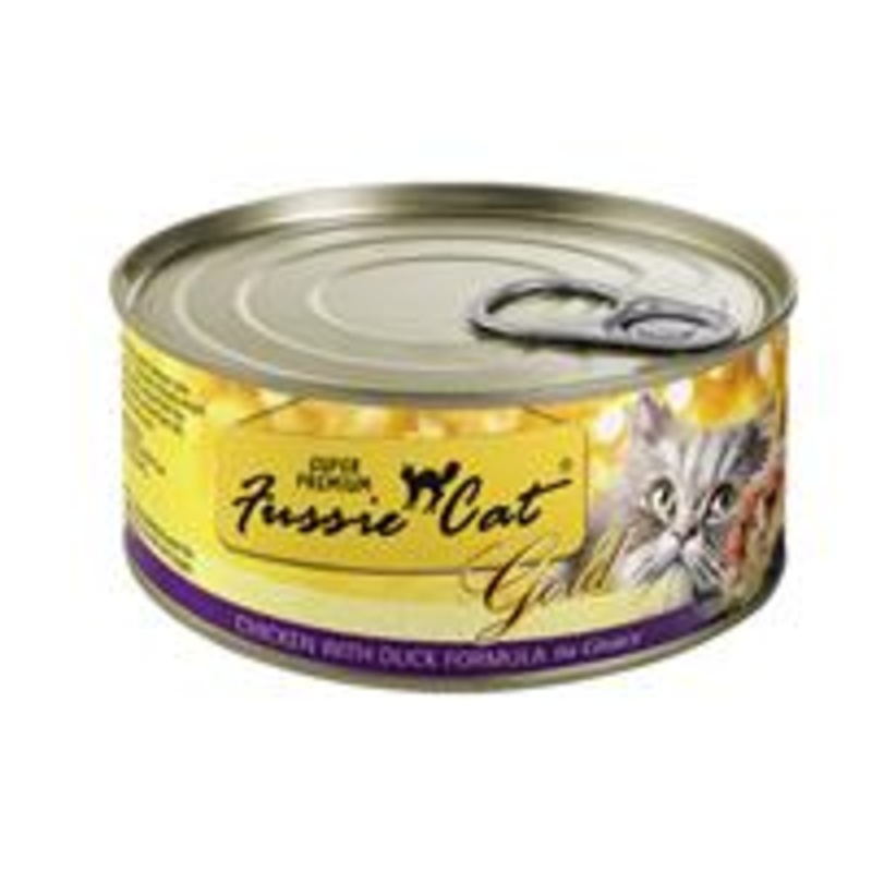 Fussie Cat Chicken with Duck in Gravy 5.5 oz.