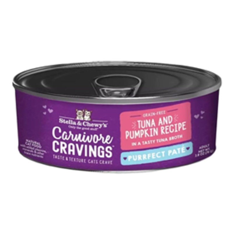 Stella & Chewy’s Carnivore Cravings Purrfect Pat Tuna & Pumpkin Recipe