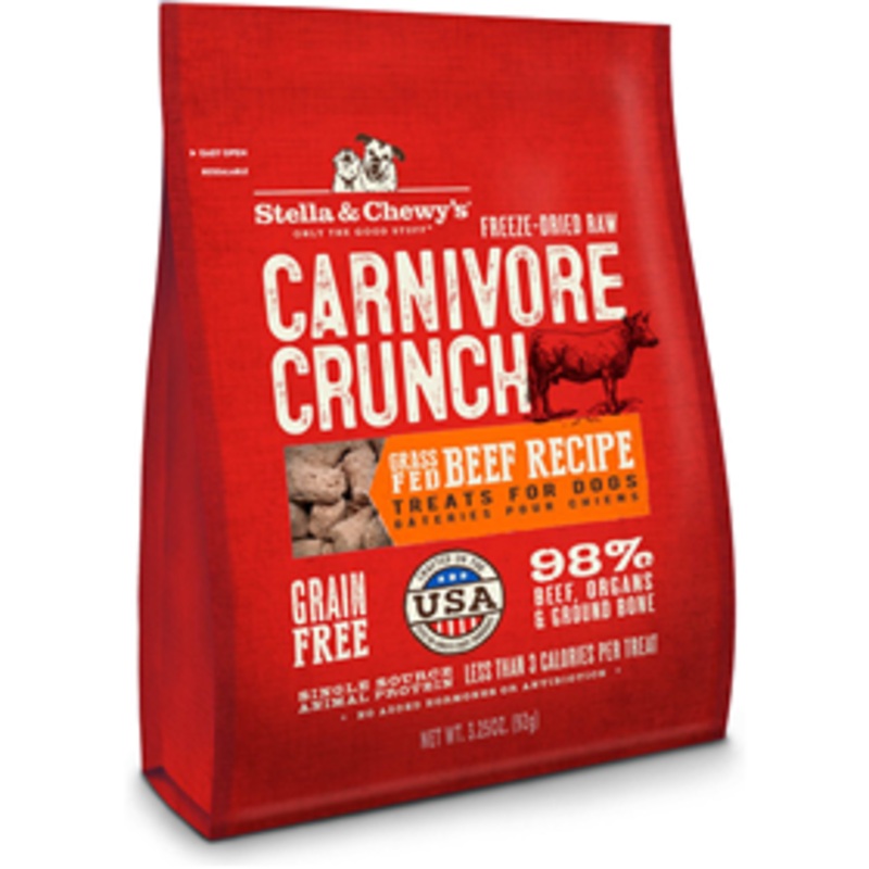 Stella & Chewy’s Carnivore Crunch Beef 3.25 oz.