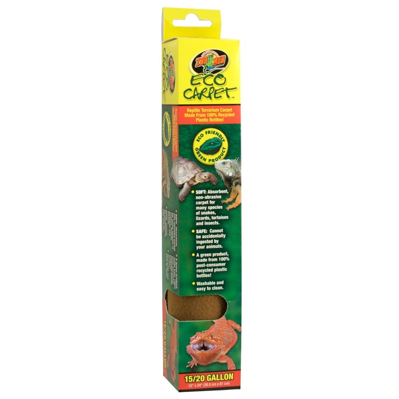 Zoo Med Eco Carpet – 15/20 Gallon Green