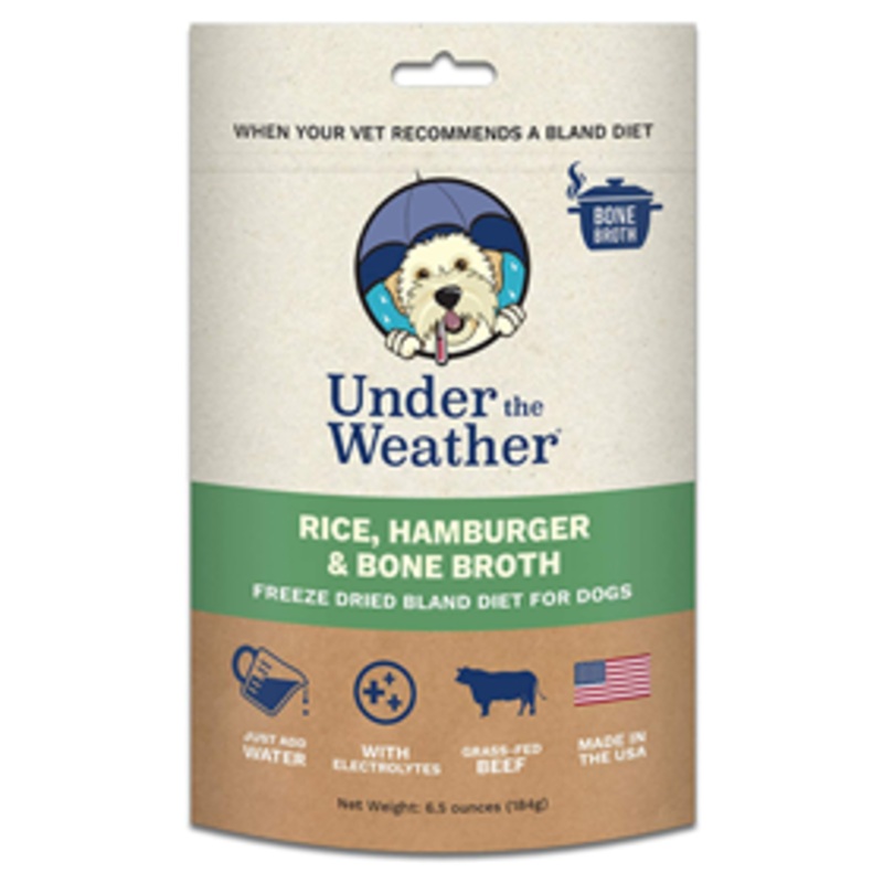 Under The Weather Rice, Hamburger & Bone Broth 6 oz.