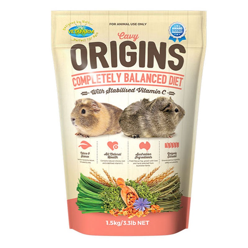 Vetafarm Cavy Origins Guinea Pig Food