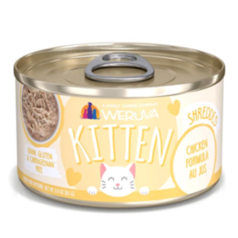 WERUVA Kitten Shredded Chicken Formula Au Jus 3 oz.