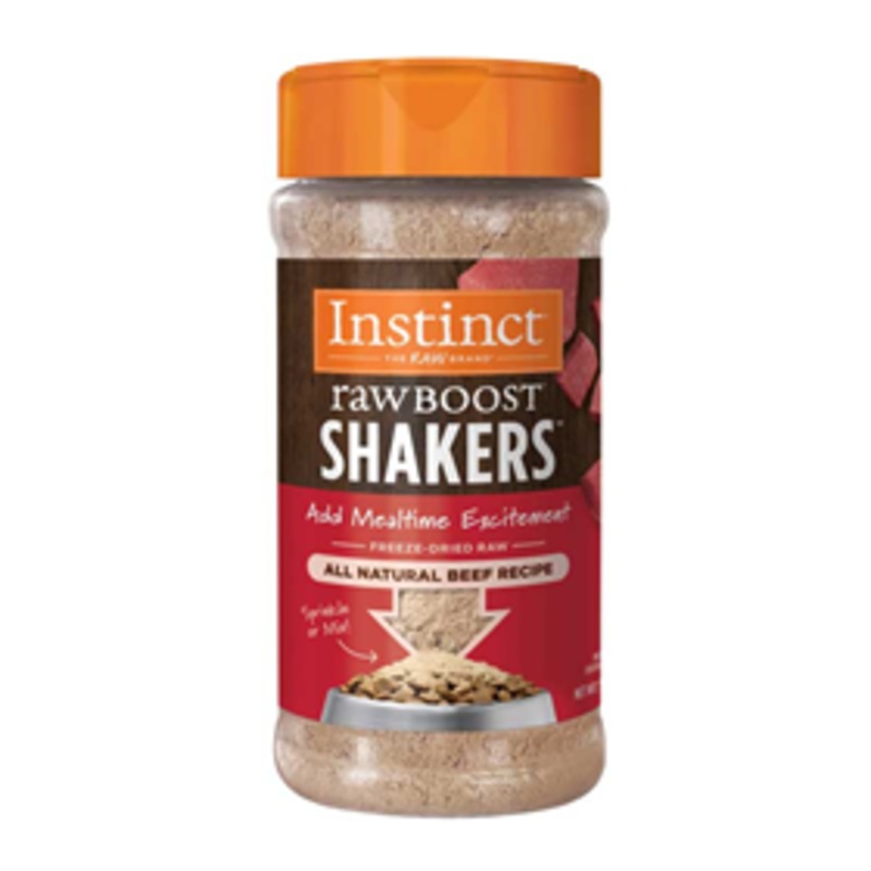 Instinct Raw Boost Shakers Real Beef Recipe 5.5oz