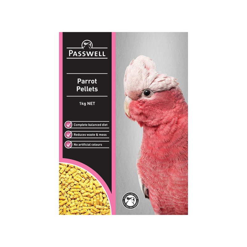 Passwell Parrot Pellets|330g|1kg|5kg|10kg