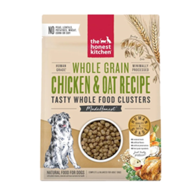 The Honest Kitchen Whole Grain Whole Food Clusters Chicken & Oats Recipe