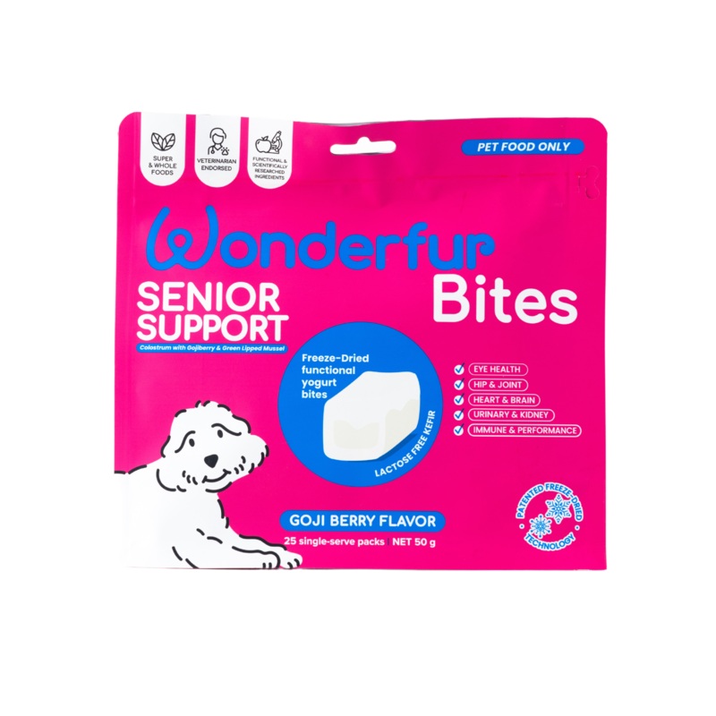 Wonderfur Bites Senior Support Dog Treats 50g
