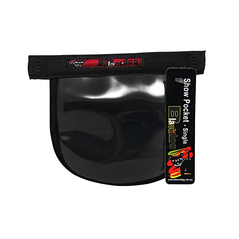 Black Dog Wear Show Pocket – Single Sided