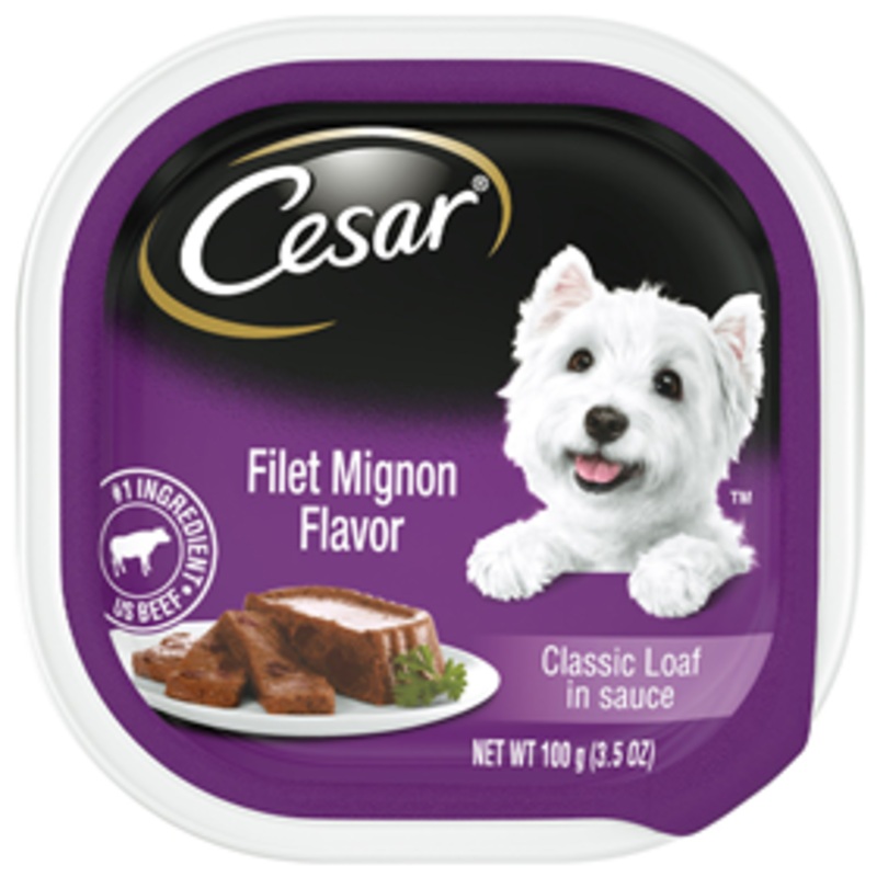Cesar Filet Mignon Flavor Classic Loaf in Sauce 3.5 oz.