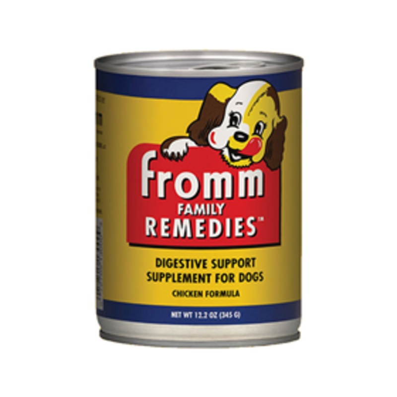 Fromm Family Remedies Digestive Support Supplement for Dogs Chicken Formula 12.2 oz.
