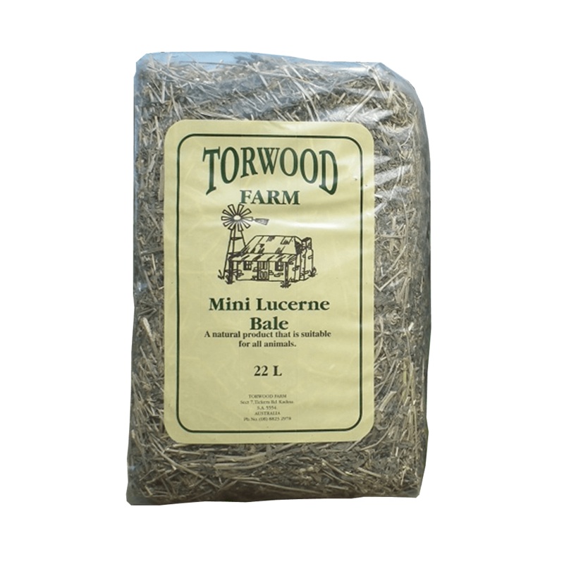 Torwood Farm Mini Lucerene Bale 22L