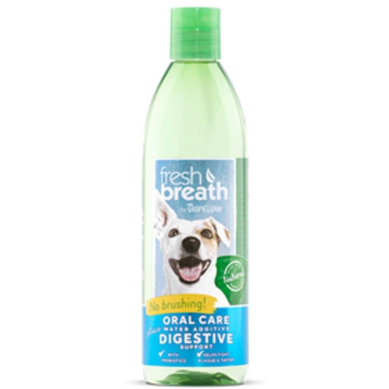 TropiClean Fresh Breath Oral Care Plus Digestive Support Water Additive