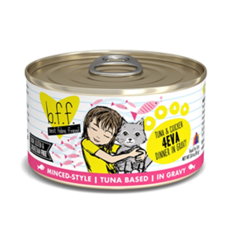 WERUVA b.f.f. Tuna & Chicken 4EVA Recipe in Gravy Cat Food
