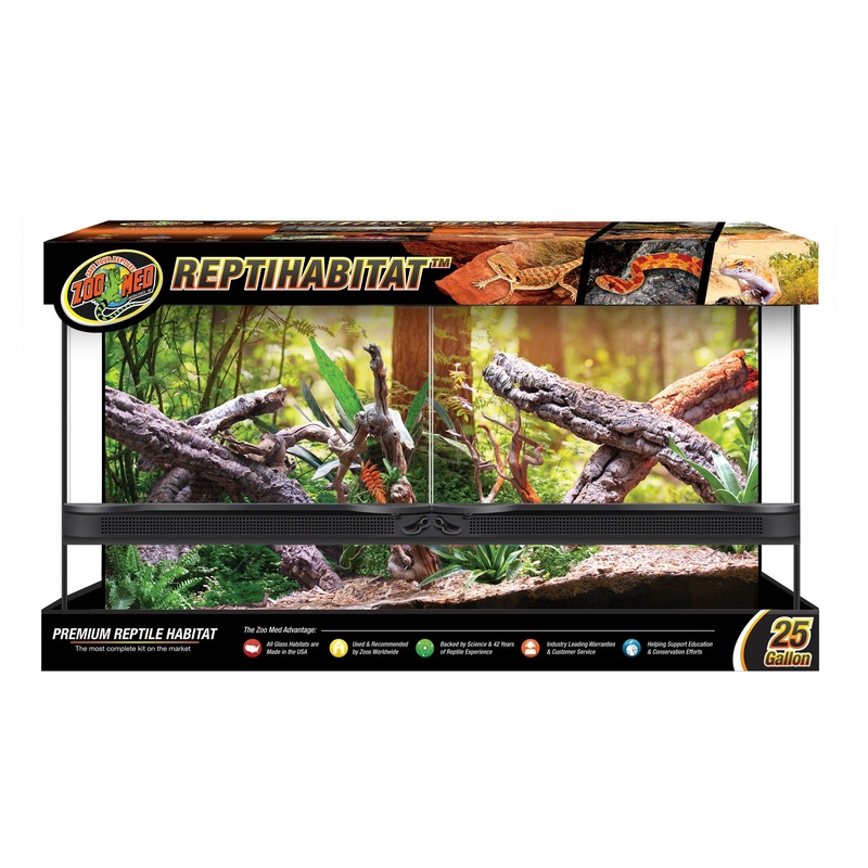Zoo Med Naturalistic Terrarium Double Door – 25 Gallons
