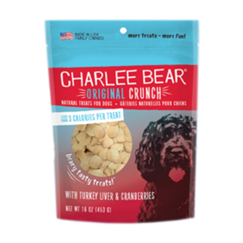 Charlee Bear Turkey Liver and Cranberry Treats 16 oz. Pouch