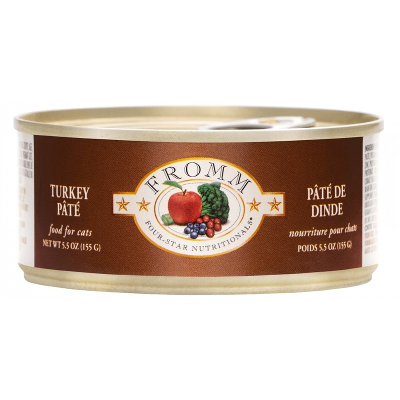 Fromm Four Star Canned Turkey Pte Cat Food