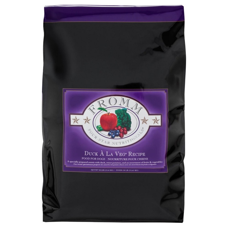 Fromm Four Star Duck  La Veg Recipe Dry Dog Food