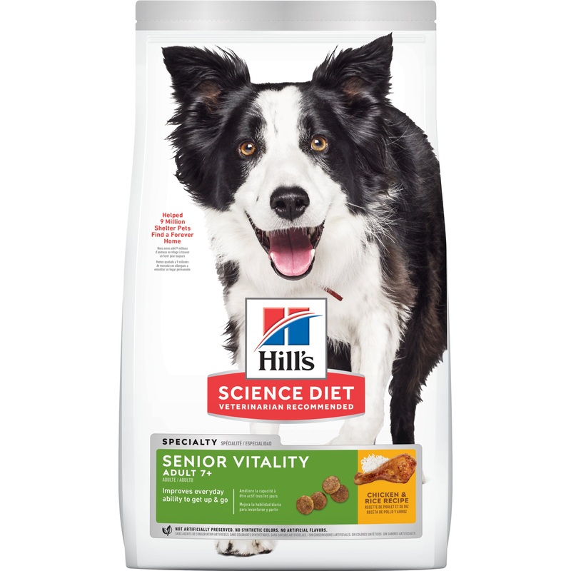 Hill’s Science Diet Adult 7+ Senior Vitality Dry Dog Food 5.67kg