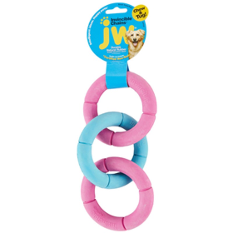 JW Invincible Chains Dog Toy Triple