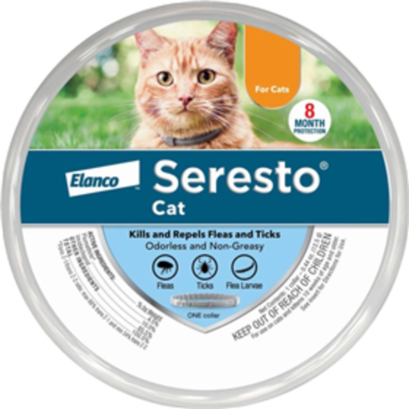 Seresto Flea & Tick Collar for Cats 8 Month Protection