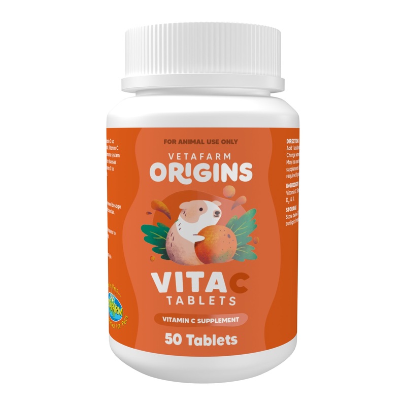 Vetafarm Origins Vita-C Tabs 50’s