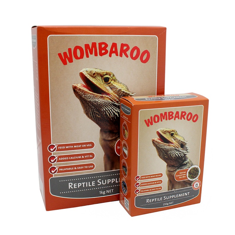 Wombaroo Reptile Supplement|250g|1kg