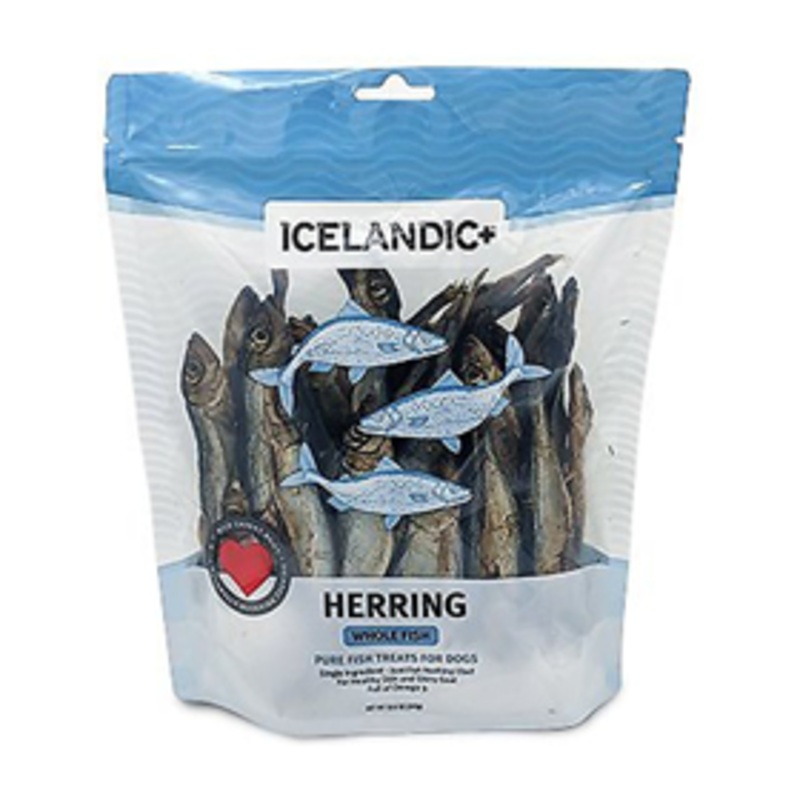 Icelandic+ Herring Whole Fish Dog Treats 12 oz.