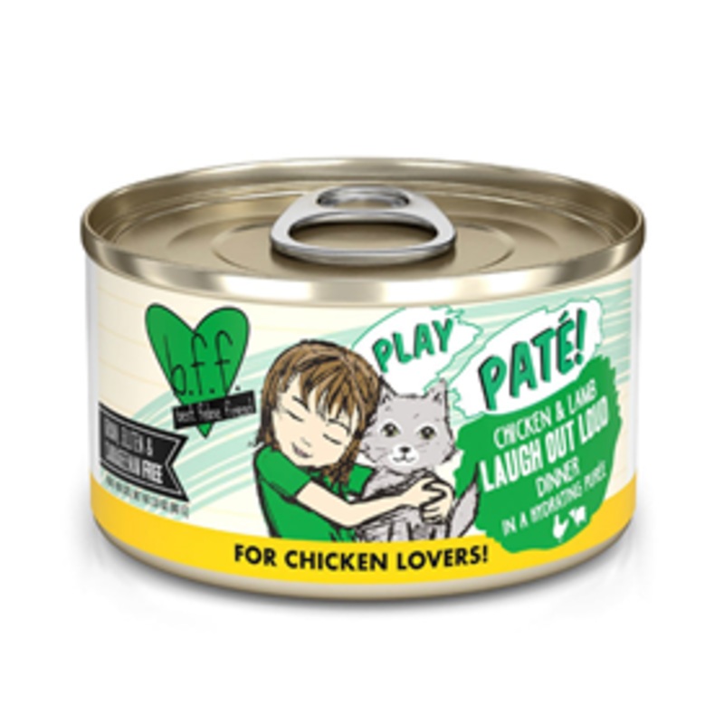 WERUVA b.f.f. Play Pate! Chicken & Lamb Laugh Out Loud Dinner in a Hydrating Puree