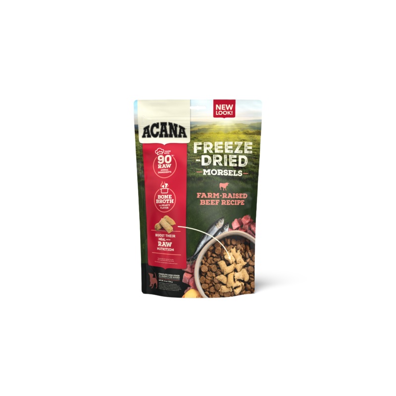 ACANA Freeze-Dried Food Morsels Ranch Raised Beef Recipe 8OZ