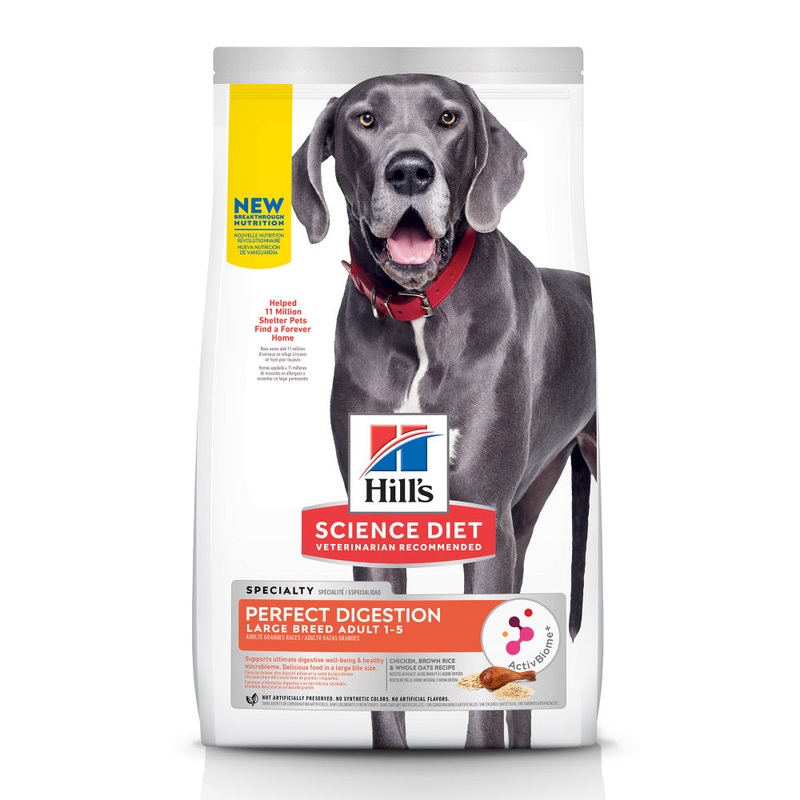 Hill’s Science Diet Adult Perfect Digestion Large Breed Chicken Dry Dog Food