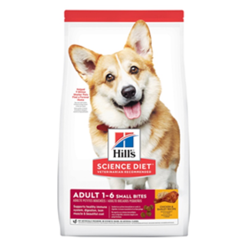 Hill’s Science Diet Adult Small Bites Chicken & Barley Recipe Dry Dog Food