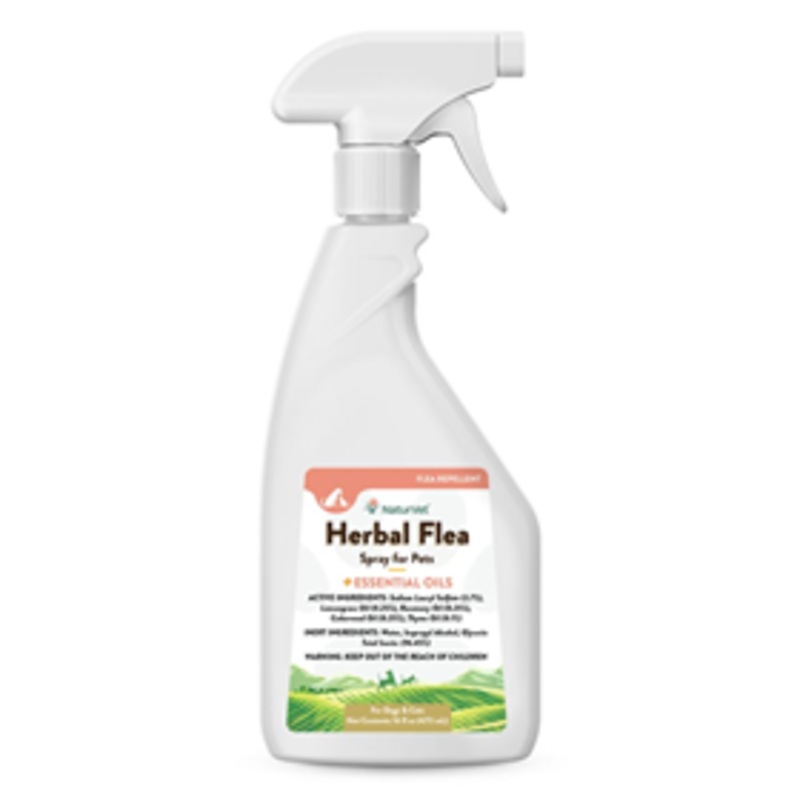 NaturVet Herbal Flea Spray For Cats 16 oz.