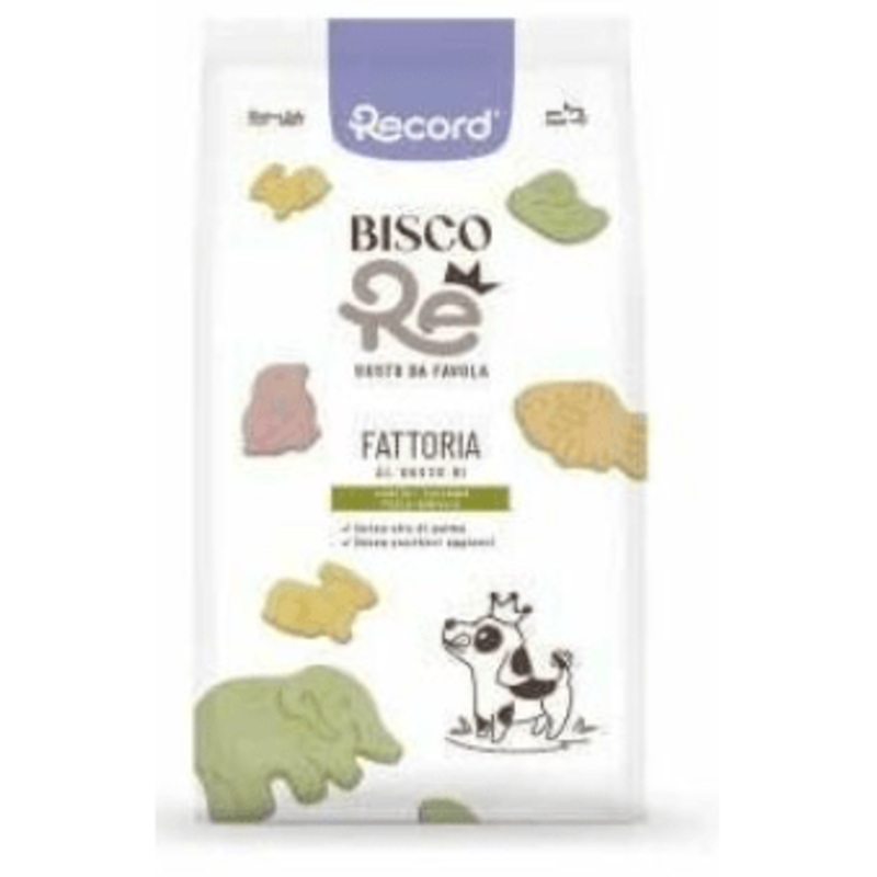 Record Biscore Dog Cookies Fattoria Mix 400gr