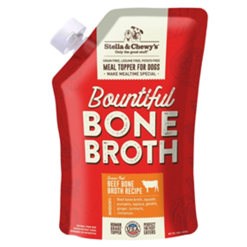 Stella & Chewy’s Bountiful Bone Broth Grass-Fed Beef Recipe 16 oz,