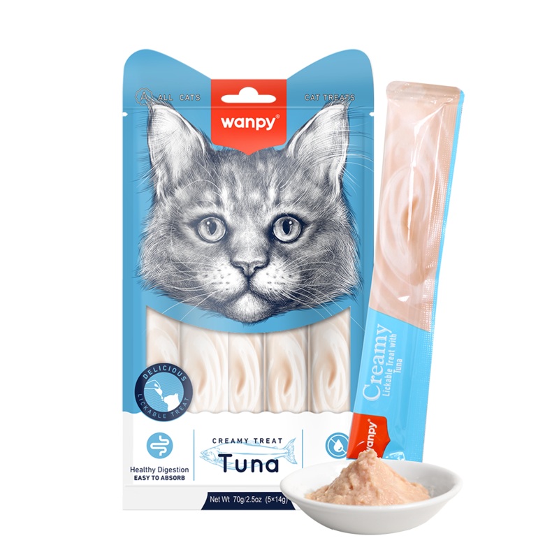 Wanpy Cat Treat Creamy Tuna 70g