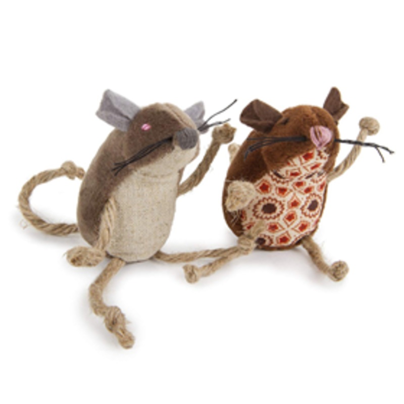 Petlinks Lil Critters Refillable Catnip Toy 2 ct