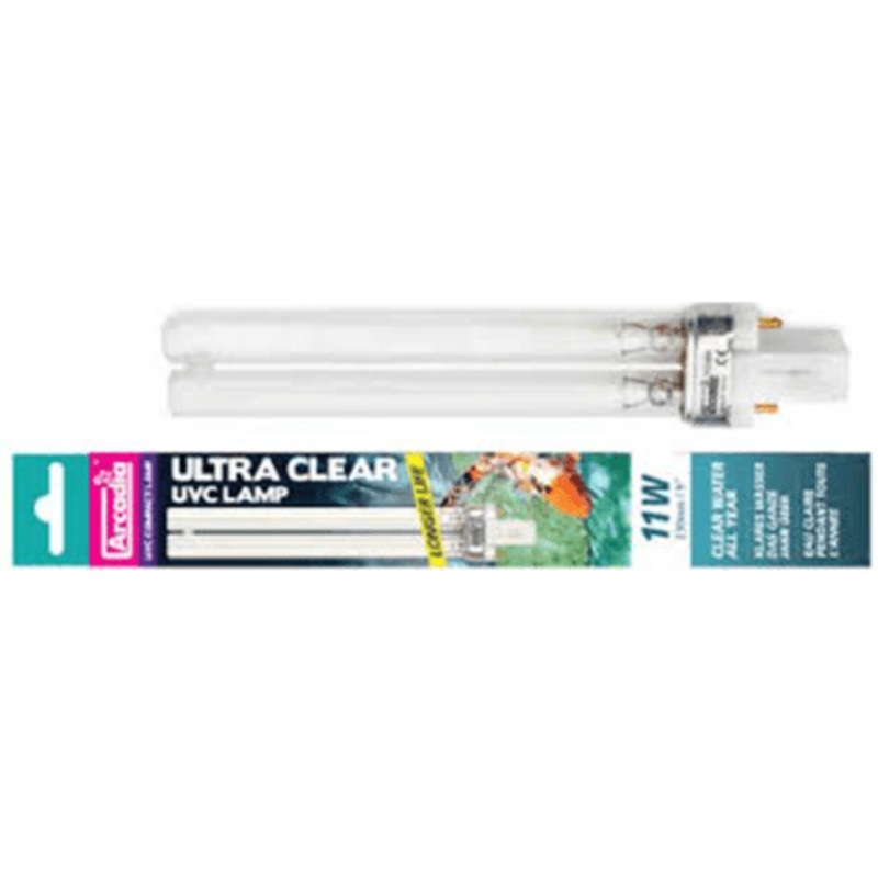 Arcadia Ultra Clear UVC Lamp – 11w / 214mm / 8.5