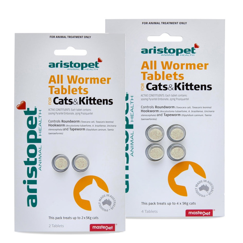 Aristopet All Wormer Tablets for Cats & Kittens