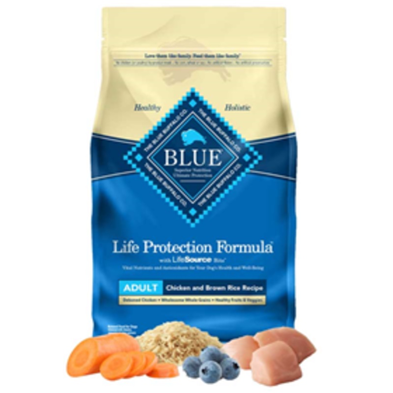 Blue Buffalo BLUE Chicken & Brown Rice Recipe for Adult Dogs