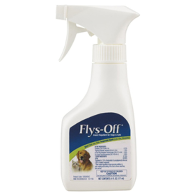 Flys-Off Insect Repellent Spray for Dogs & Cats 6 oz.