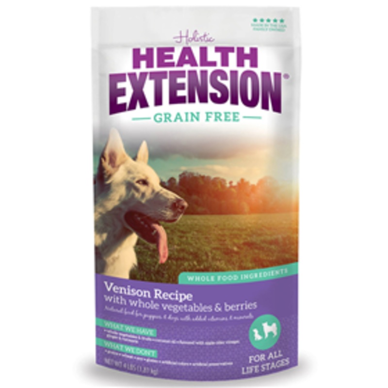 Holistic Health Extension Grain Free Venison Dog Food