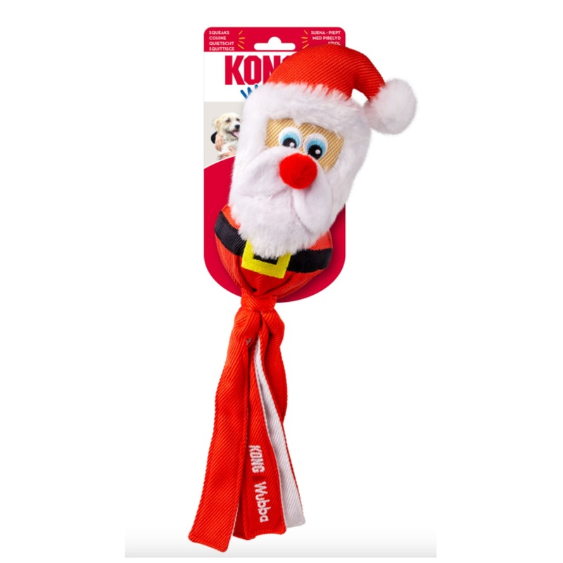 KONG Holiday Wubba Santa
