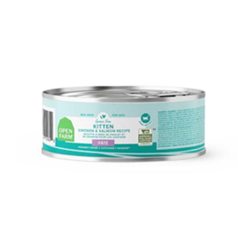 Open Farm GF Chicken Salmon Food for Kittens 2.8oz